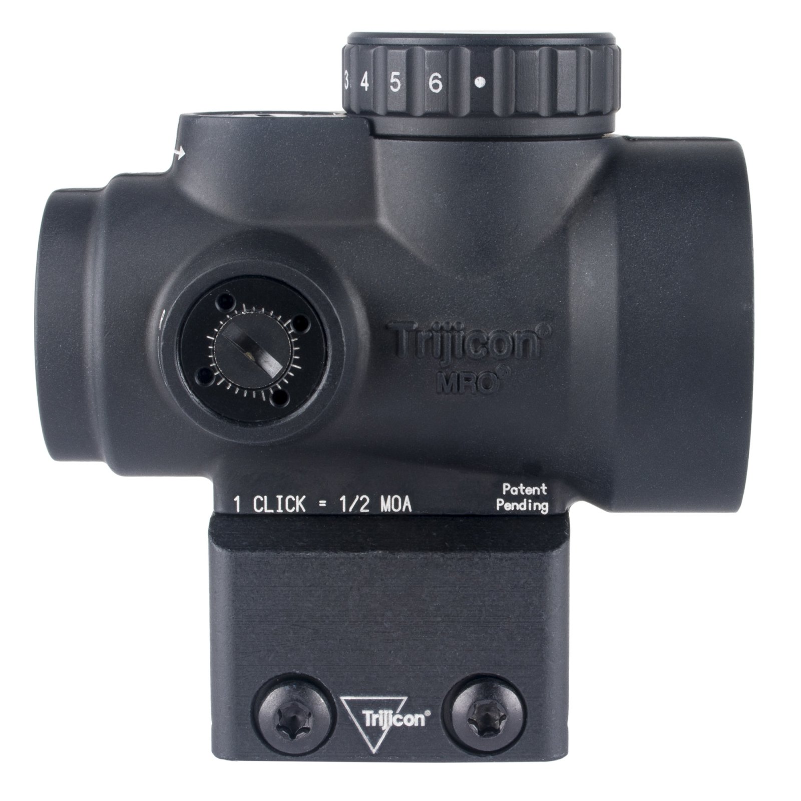 Trijicon 2200332 MRO SD Black 1x25mm 2 MOA Green Dot Reticle Full Co-Witness Mount