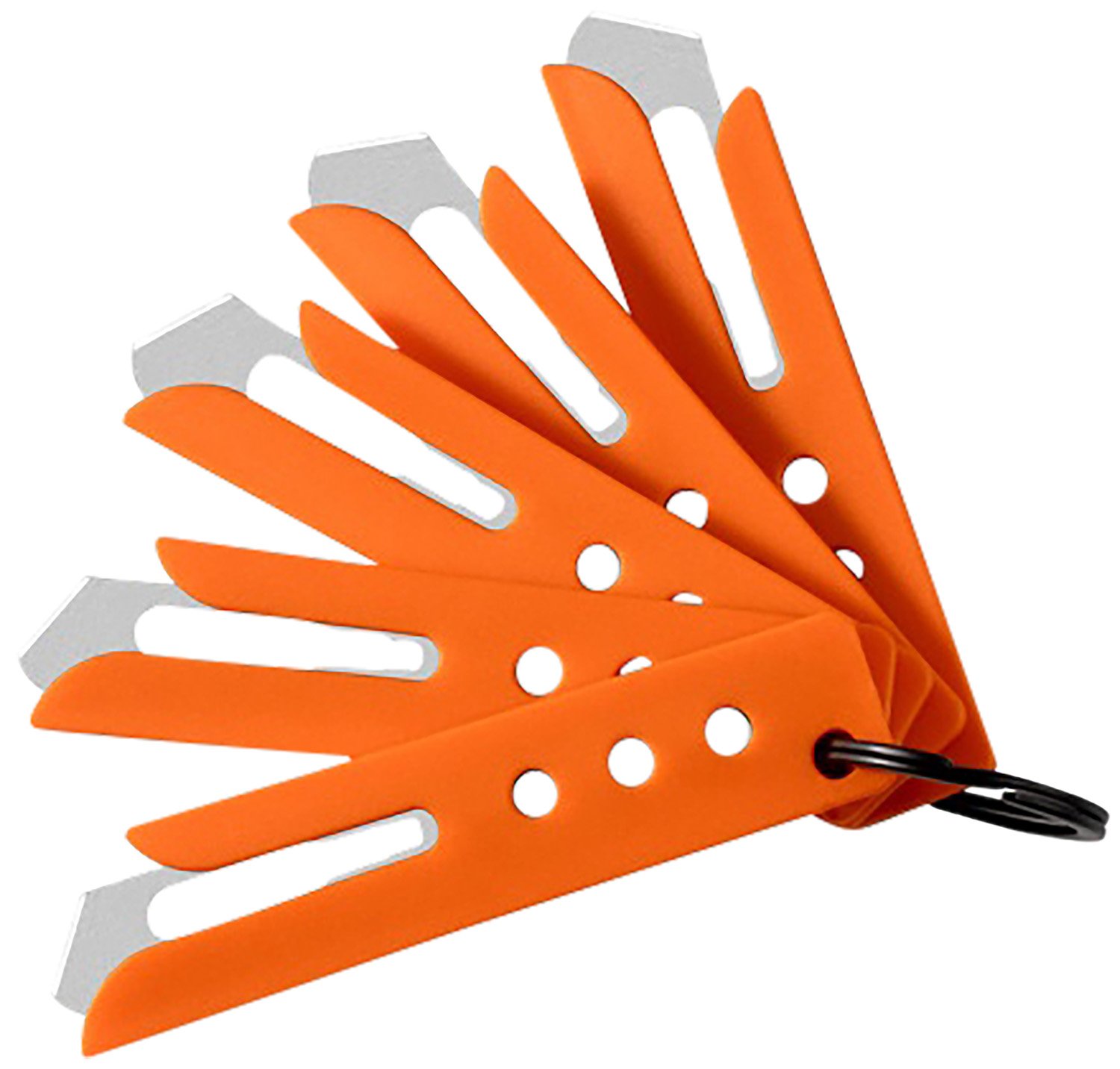 Hogue 35884 Expel Blade Guard Orange Nylon Includes 5 #60 High Carbon Steel