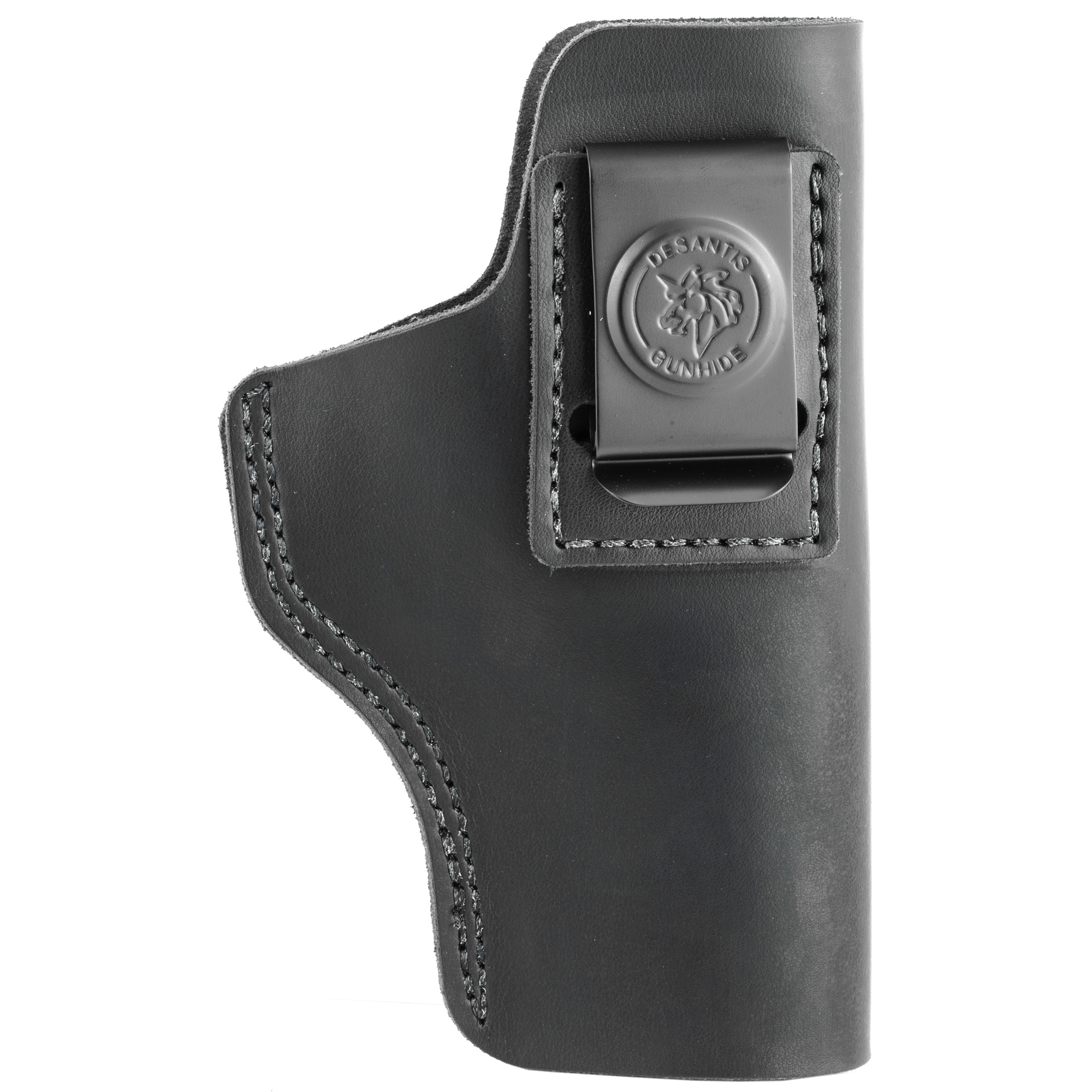 DeSantis 031BA80Z0 Insider IWB Holster Black Leather Right Hand Clip