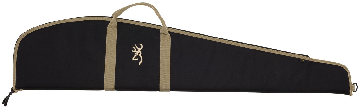Browning 1410049244 Plainsman 44" Black/Tan 600D Polyester Foam Padding