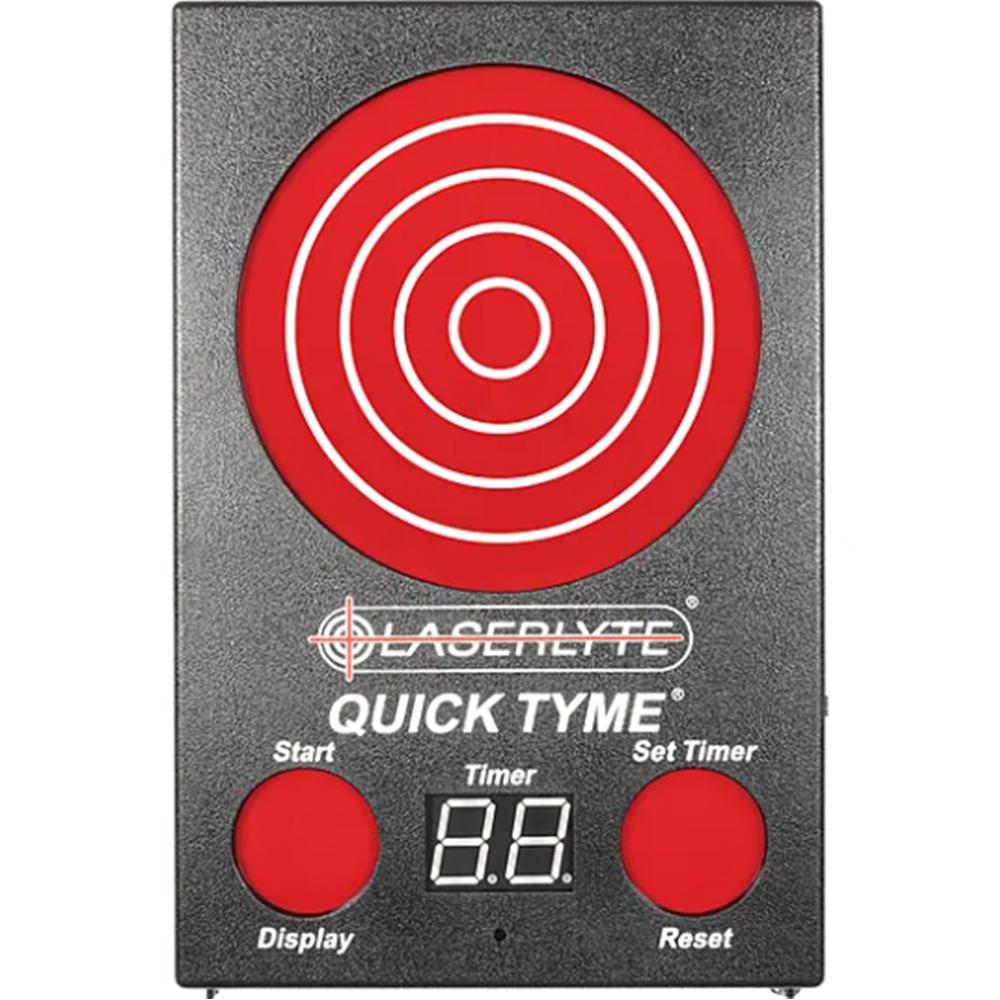 LaserLyte 1231435 QuickTyme Target 9.5"x6.5" Black/Red