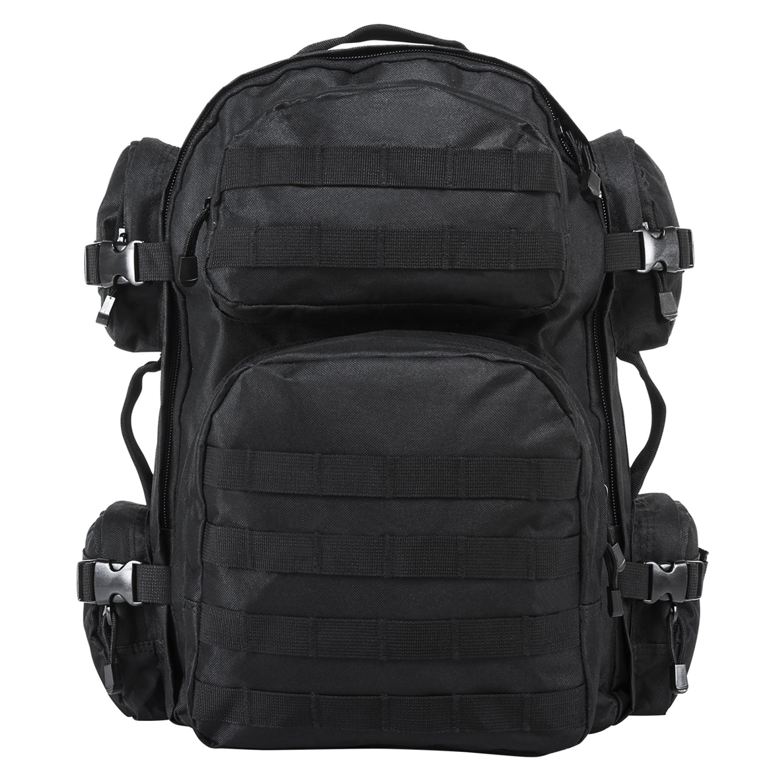 NcStar CBB2911 Tactical Backpack Black Nylon MOLLE Hydration Compartment