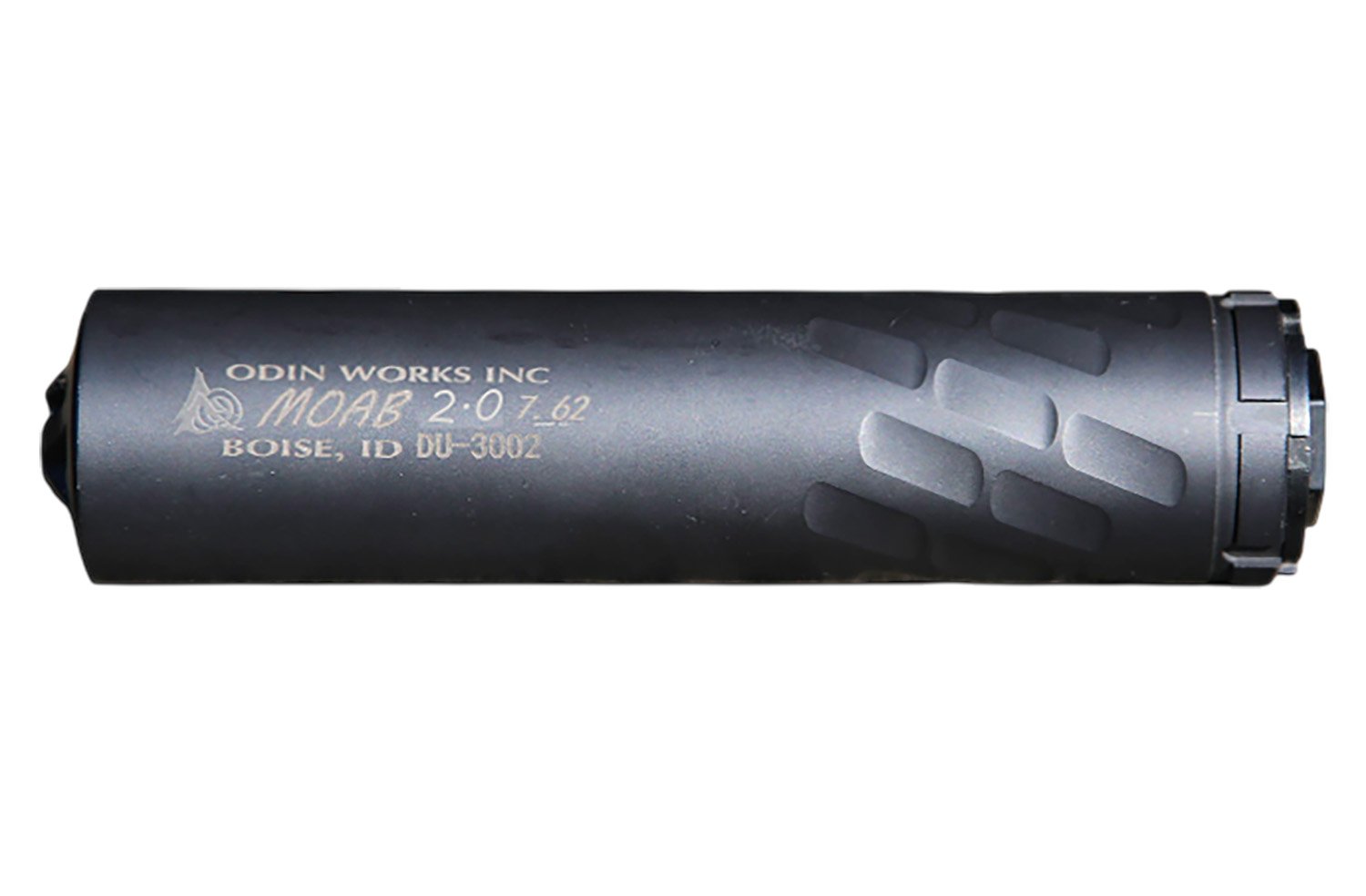 Odin Works SUP-MOAB-2.0-7.62-BLK Moab 7.62mm 1.625" Black Steel 5/8"x24 - Odin Works - 7.62MM