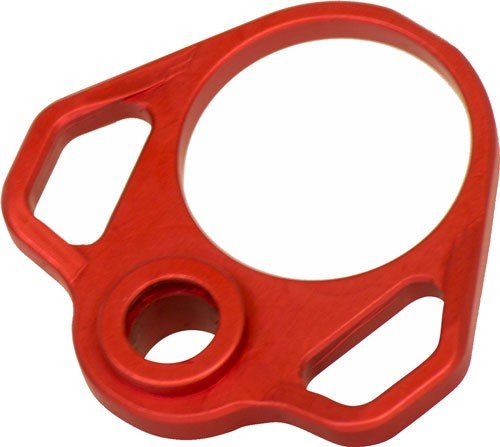 Buy Odin Works PBTPLATERED AR-15 Ambidextrous QD Sling Plate Red Aluminum online