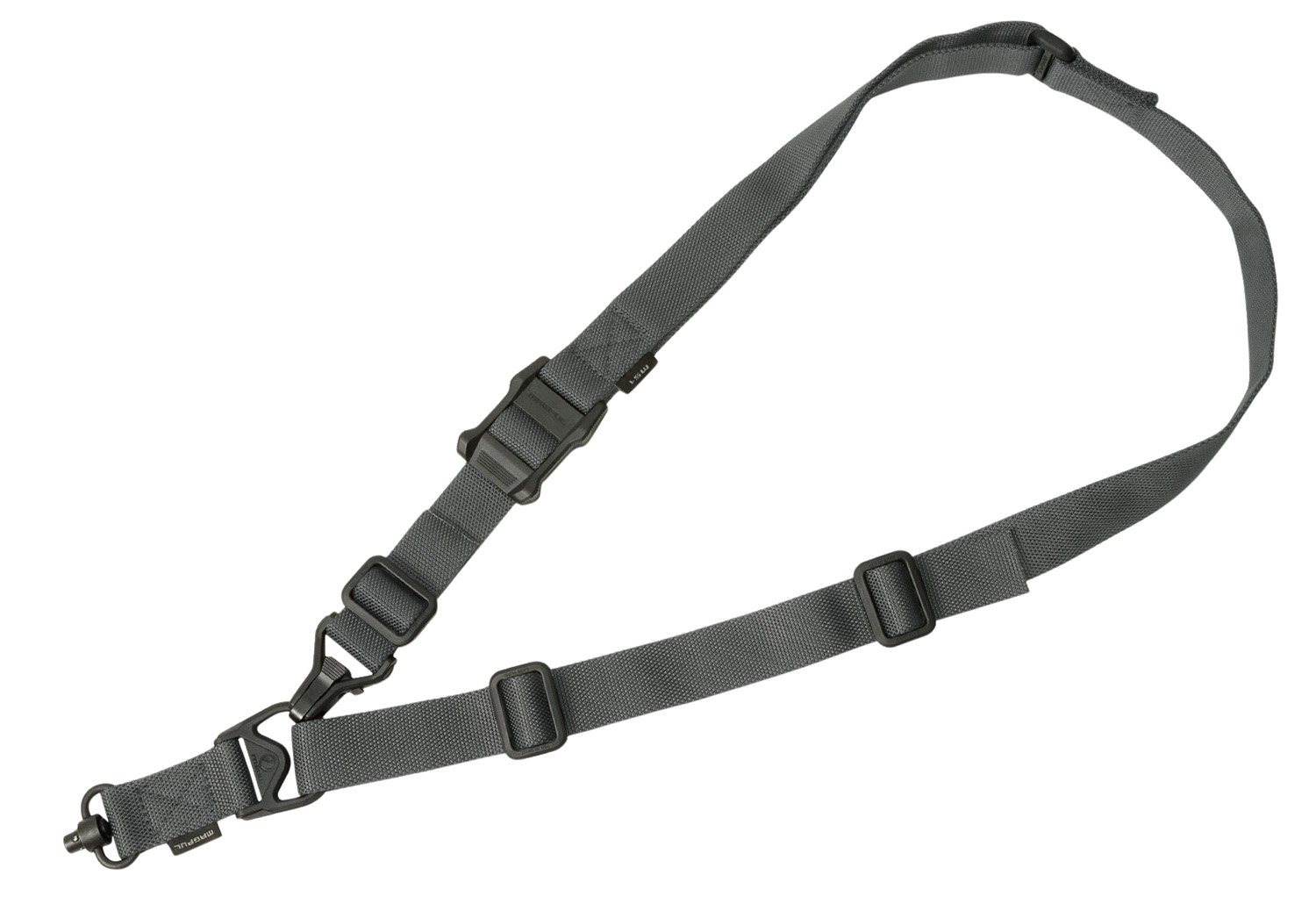 Magpul MAG515-GRY MS3 GEN2 Gray Nylon Adjustable QD Sling 1.25" - Magpul Industries
