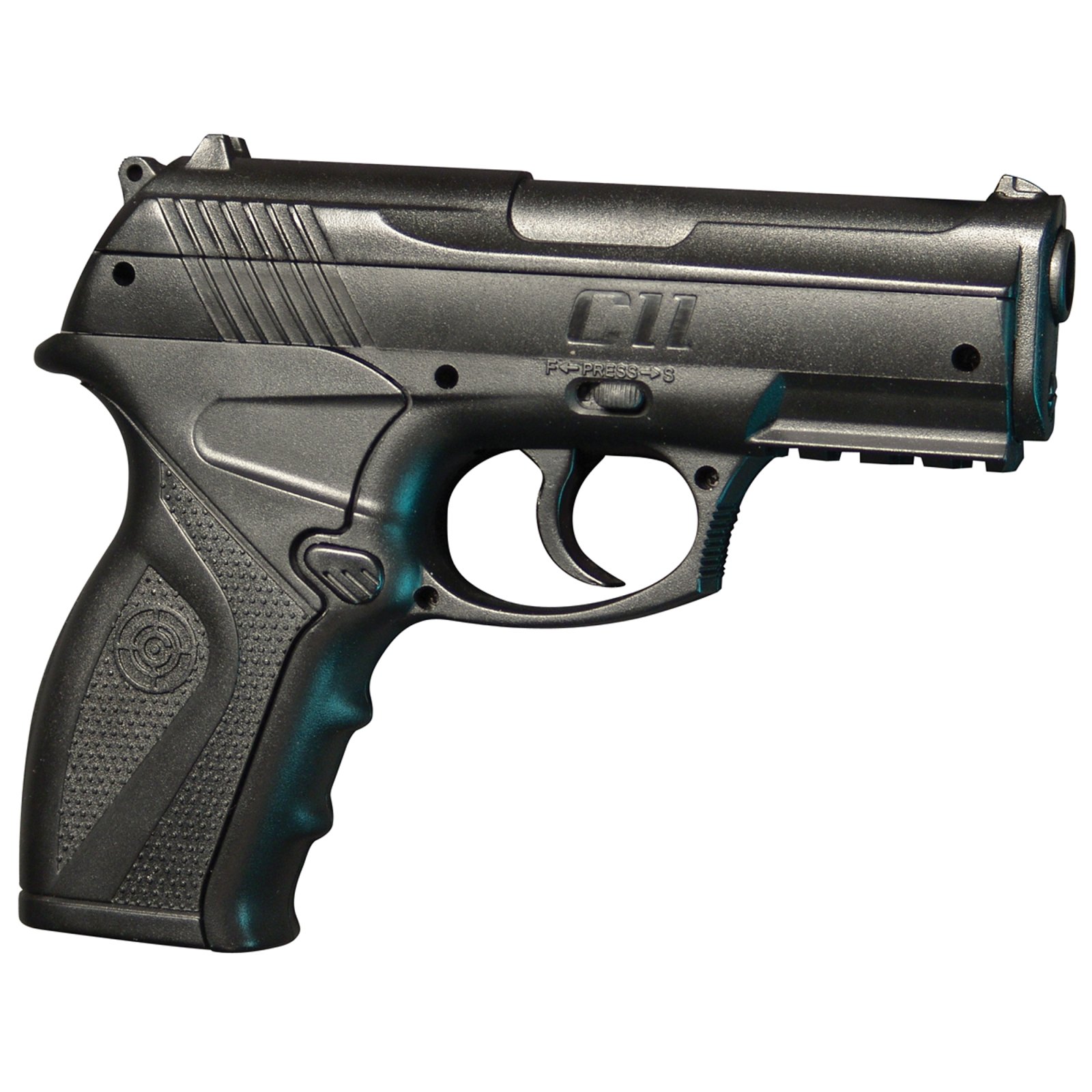 Crosman C11 Air Pistol CO2 177 18+1 Black Polymer Grips