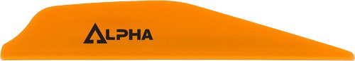 Bohning ALPHA AR 1250 VANE 2.8" NEON ORANGE 36PK - Bohning