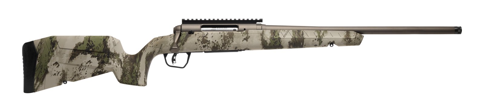 Savage 32389 Axis 2 Pro Woodland 6mm ARC 20" 4+1 AccuTrigger Camo Rifle - Savage Arms - 6mm ARC