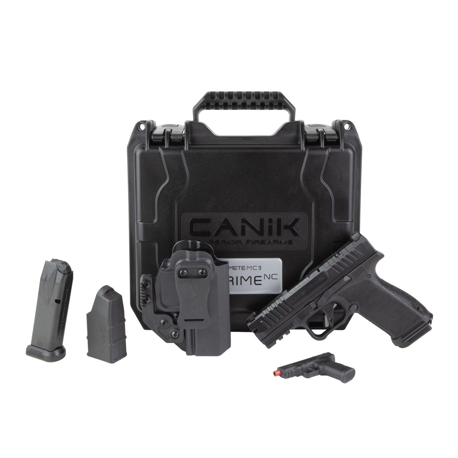 Canik METE MC9 Prime Non-Comp Pistol 9mm 3.64 in. Black 17 rd.