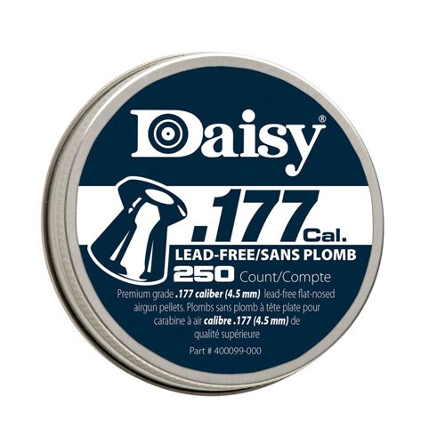 DAISY PRODUCTS .177 CAL. FLAT INLEAD FREEIN PEL-250 TIN