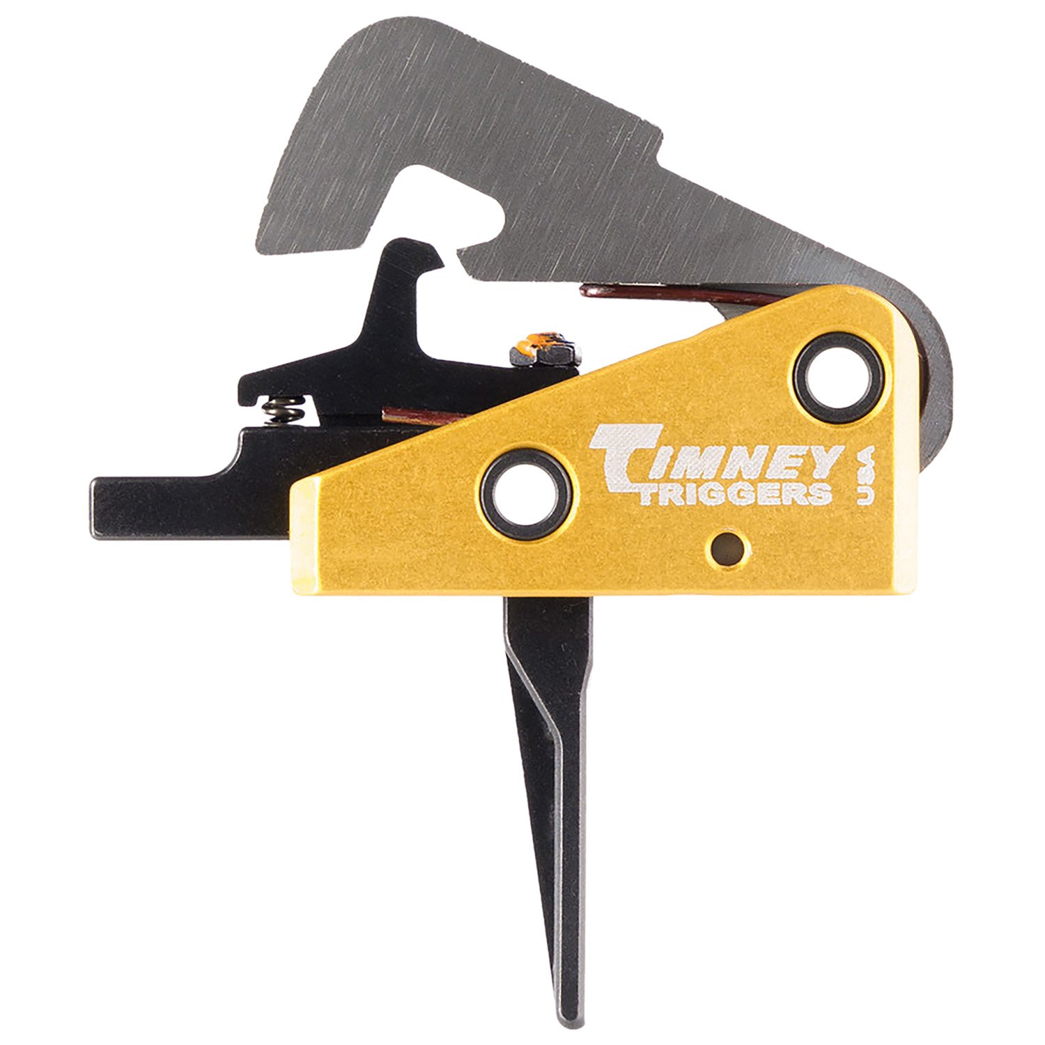 Timney 670ST Competition Trigger 4 lbs Single-Stage Black/Gold AR-10 - Timney Triggers - COMPETITION TRIGGER