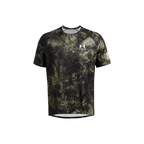 Men's UA Tech Freedom Camo Short Sleeve