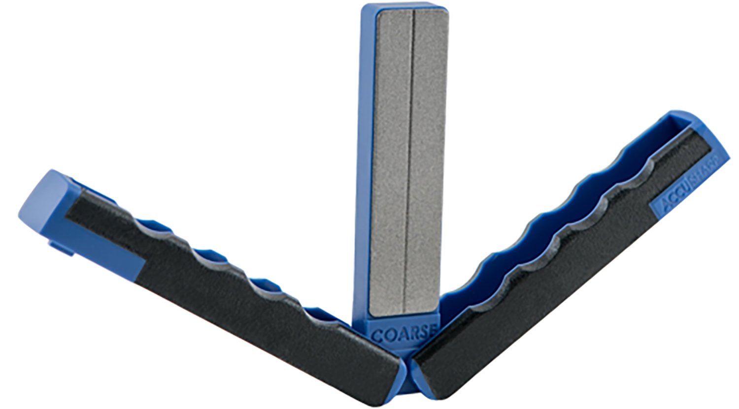 AccuSharp 051C Paddle Sharpener Diamond Grit Coarse 320 Fine 600 Black/Blue - FPI
