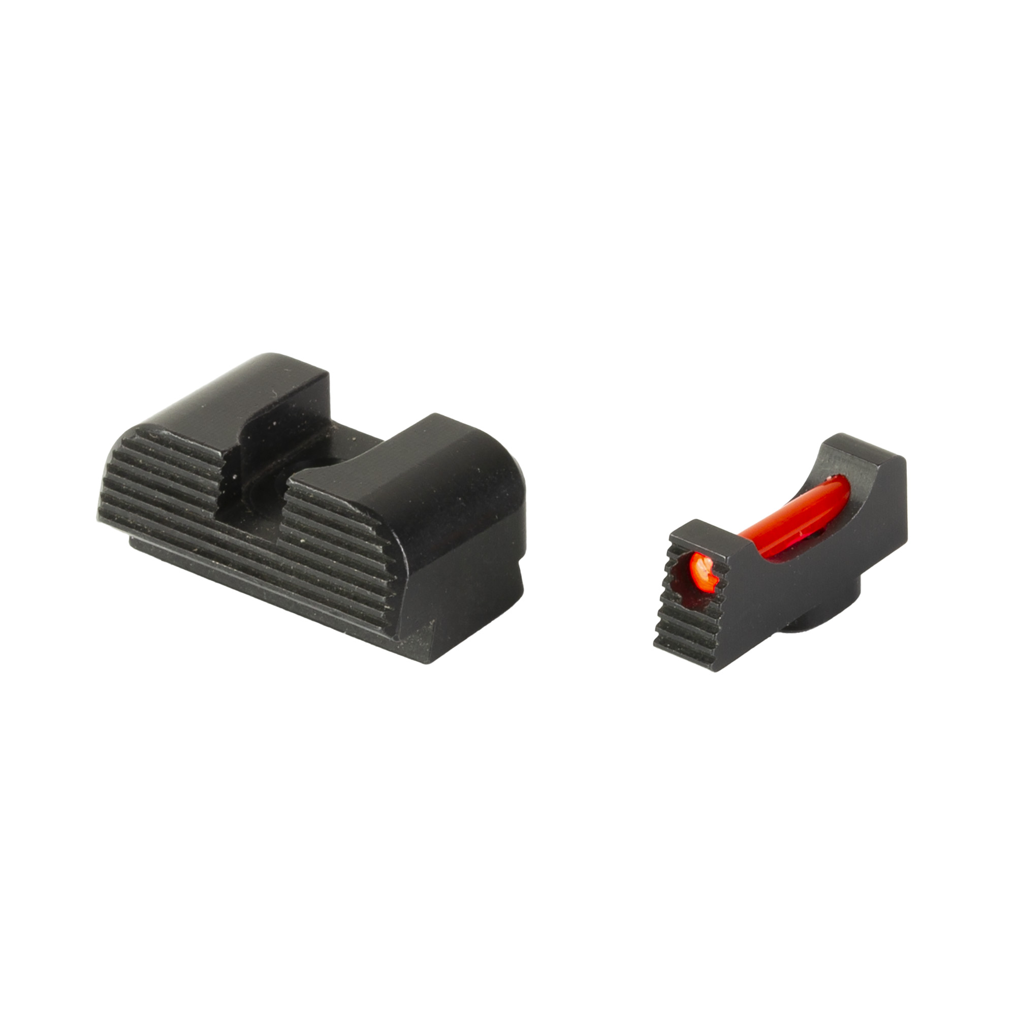 Zaffiri Precision Fiber Optic Sight Set for Glock Red Black Housing