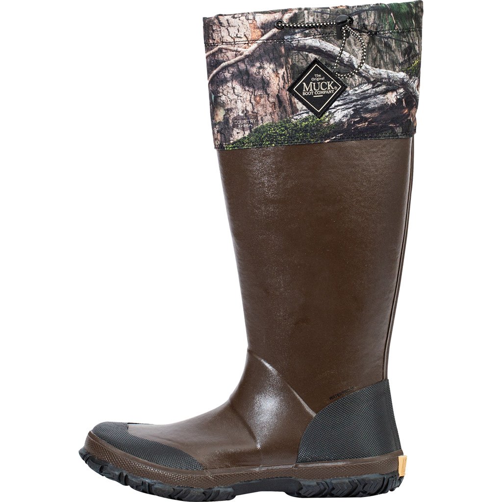 Muck Boots Forager Tall Boot Bark/Mossy Oak Waterproof Size 8