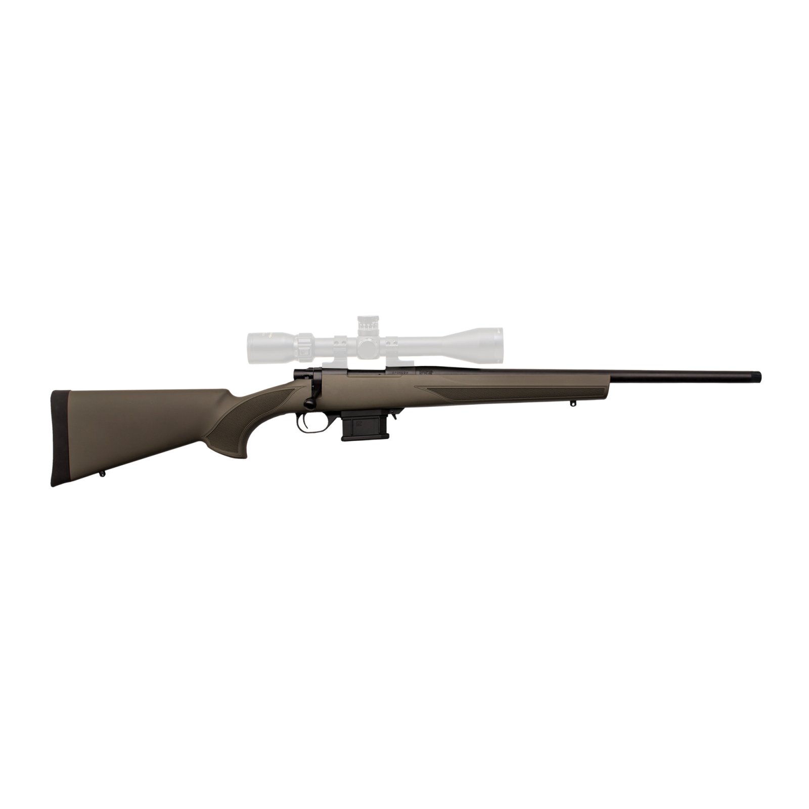 Howa M1500 6MM ARC 22" STD TC 5/8-24 HTI Green Rifle - HMA6ARCSG