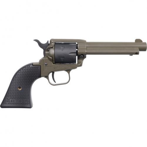 Heritage Mfg RR22T4 Rough Rider 22 LR 6 Shot 4.75" OD Green Cerakote Ba... - Heritage - 22LR