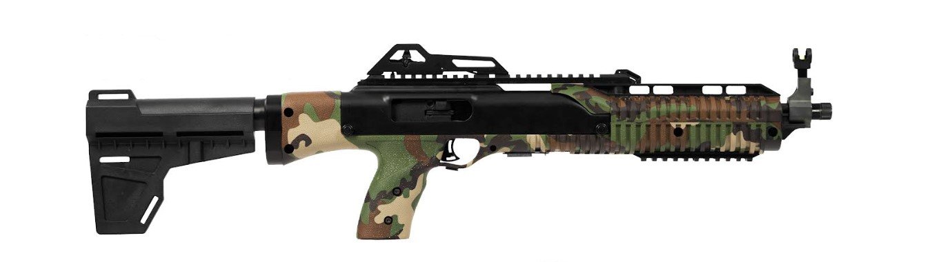 Hi-Point 4595P-M81 4595P 45 ACP 14.25" M81 Woodland Camo Semi-Auto Pistol