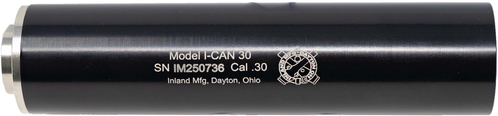 MKS ILMICAN9MM 9mm Threaded Black Tactical Suppressor