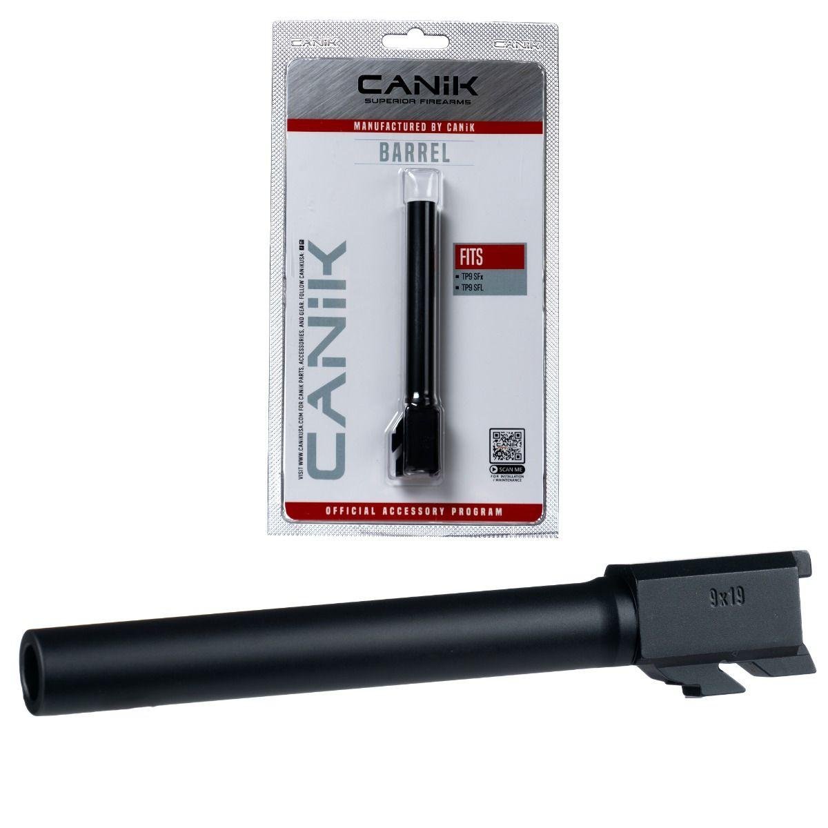 Canik PACN0001 Steel Barrel 9x19mm Luger for TP9 SFX/SFL Black - Century Arms - 9x19mm Luger