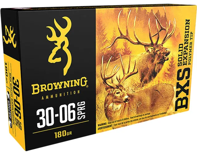 BRNA BXS 30-06 Springfield 180gr Polymer Tip Copper Expansion
