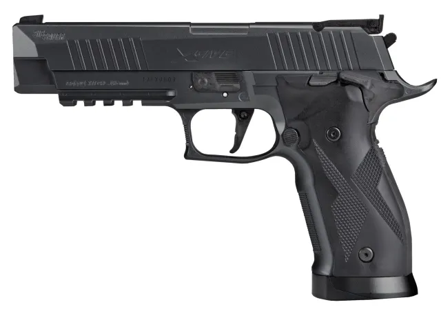 Sig Sauer X-Five .177 Cal Air Pistol - CO2 Powered, Adjustable Sights, 20rd Mag - Sig Sauer - 177 CALIBER