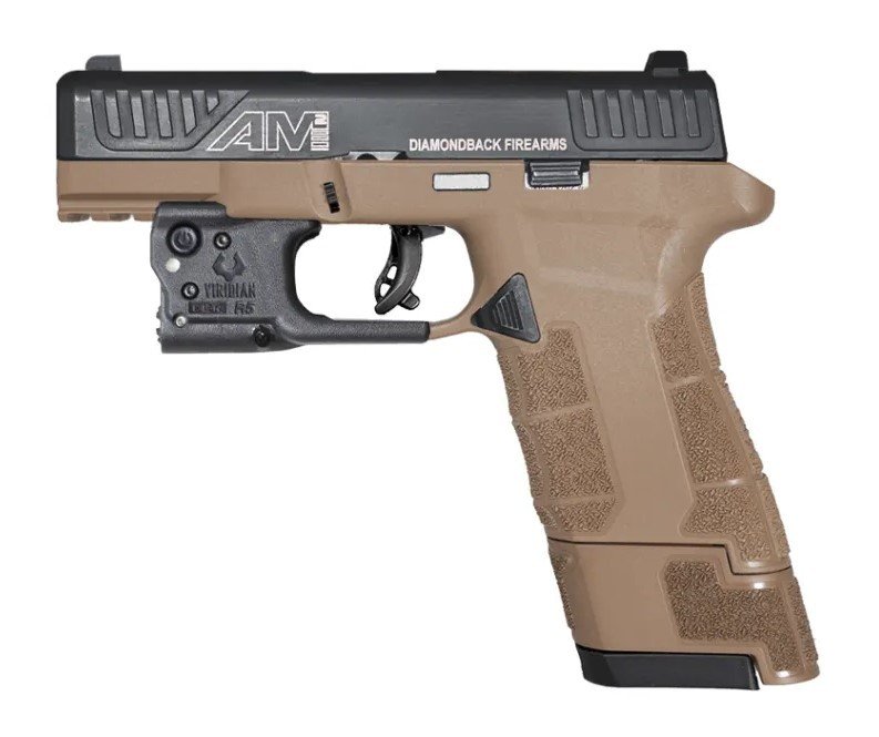 Diamondback DB0301P061 9mm Luger 3.5in Black Nitride 17+1 Striker Fired