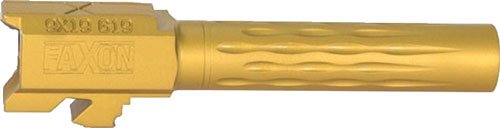 Buy Faxon GB910N19LGQ-N-TiN Glock 19 Barrel 9mm Flame Fluted Non-Threaded online