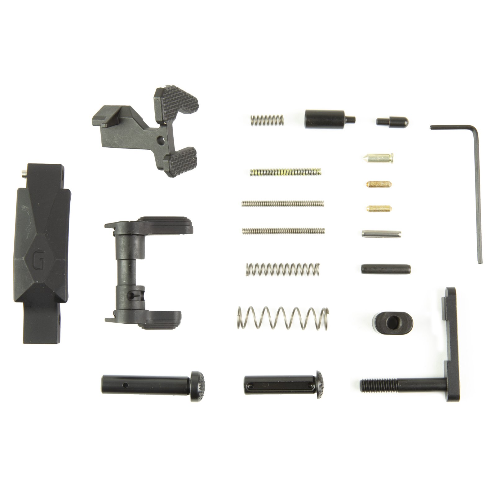 Geissele 05-435B Ultra Duty Lower Parts Kit Black, Ambi Safety, AR-15