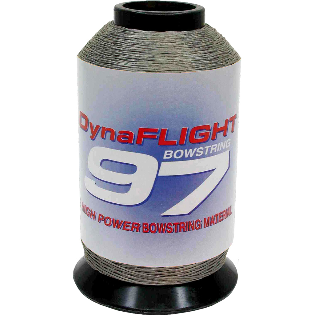 High Strength BCY DynaFlight 97 Bowstring Material - Silver 1/4 lb.
