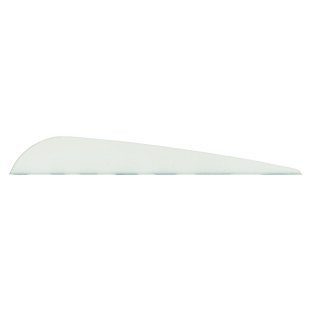 Bohning Bronco Vanes White 4 in. 100 pk. 10502WH4 - Bohning