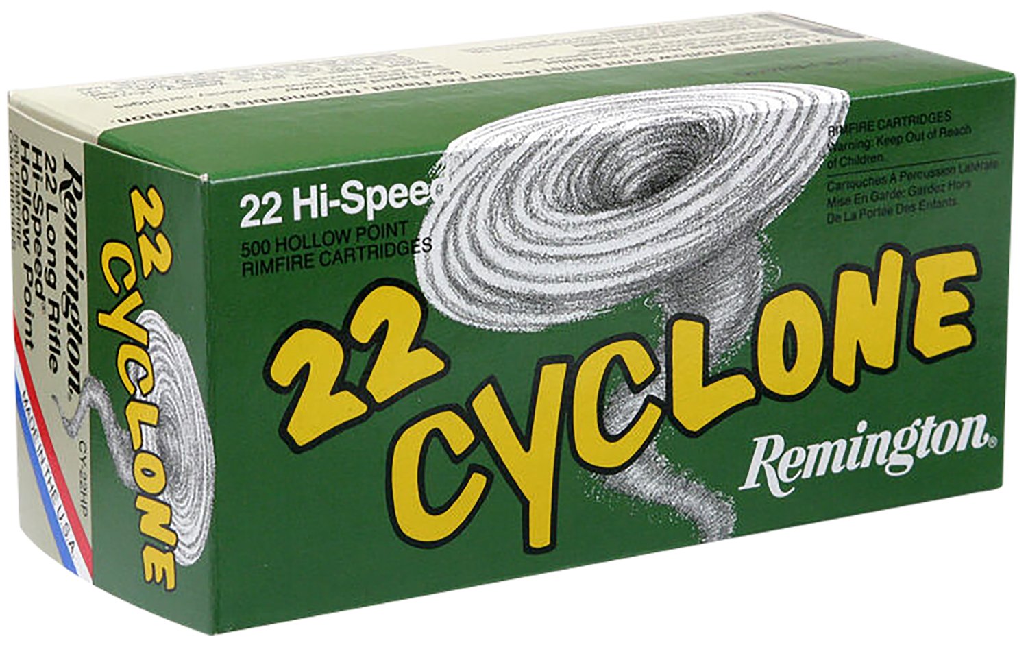 Remington 21222 Cyclone .22 LR 36 gr Hollow Point 1280 fps 50 Rounds