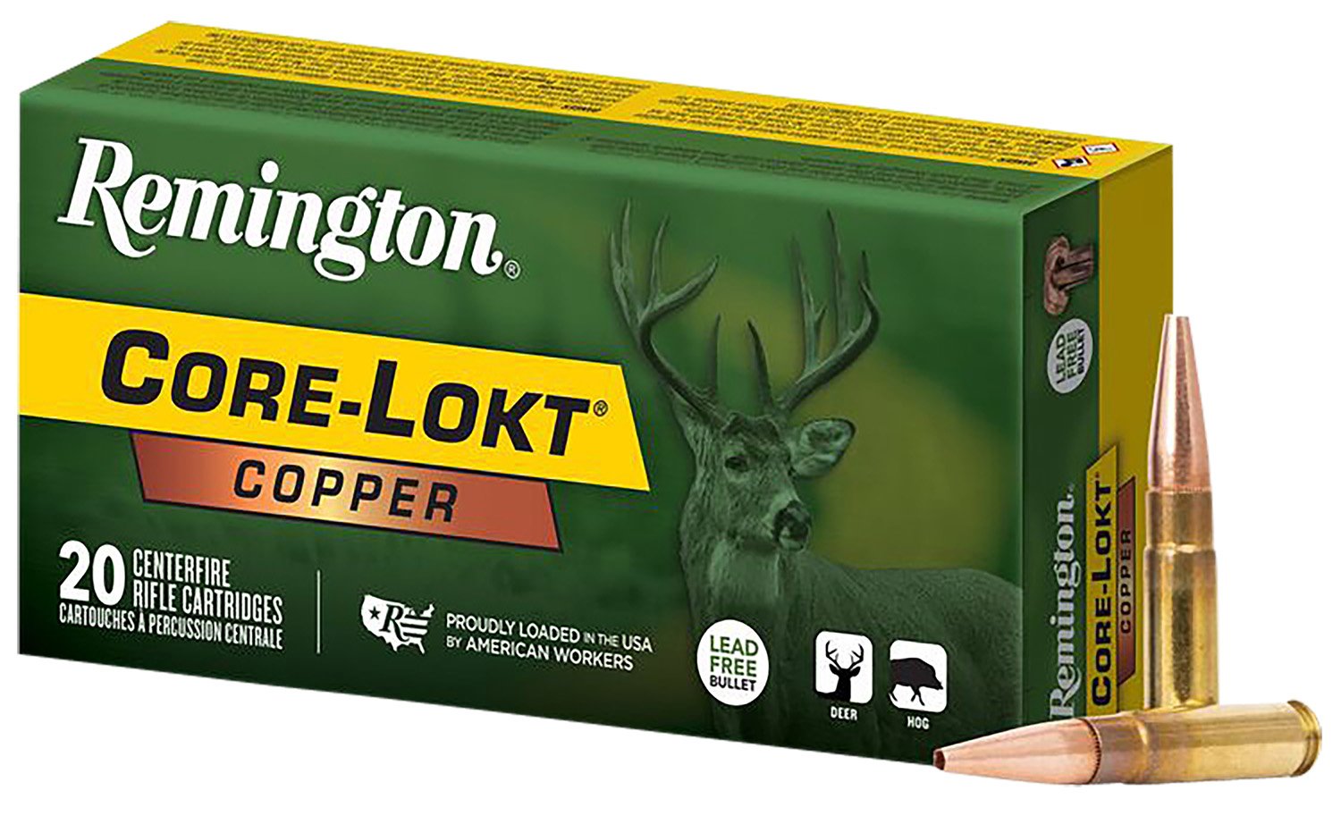 Remington R27857 300 Blackout 120 Grain Copper Hollow Point 20 Rounds