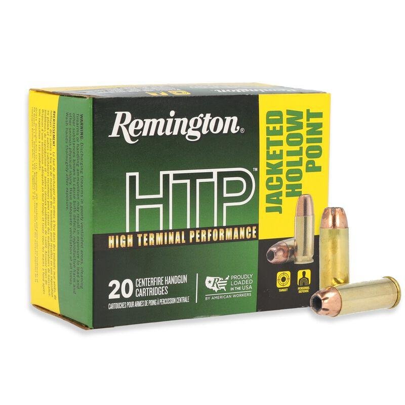 Remington Ammunition 23012 HTP Defense 45 Colt (LC) 230 gr Jacketed Hollow Point (JHP) 20 Per Box/ 25 Cs - Remington Arms Company, LLC - JACKETED HOLLOW POINT