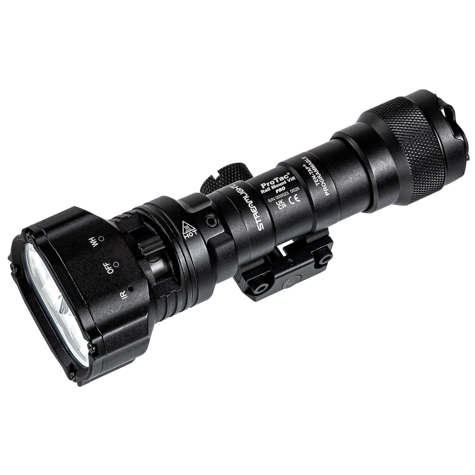 Streamlight 88138 ProTac 1L-X Black Includes (2) CR123A Batteries Multifuel| CR123A or SL-B26 1100 Lumen | 40,000 Candela BLK| TACTICAL LONG GUN LIGHT