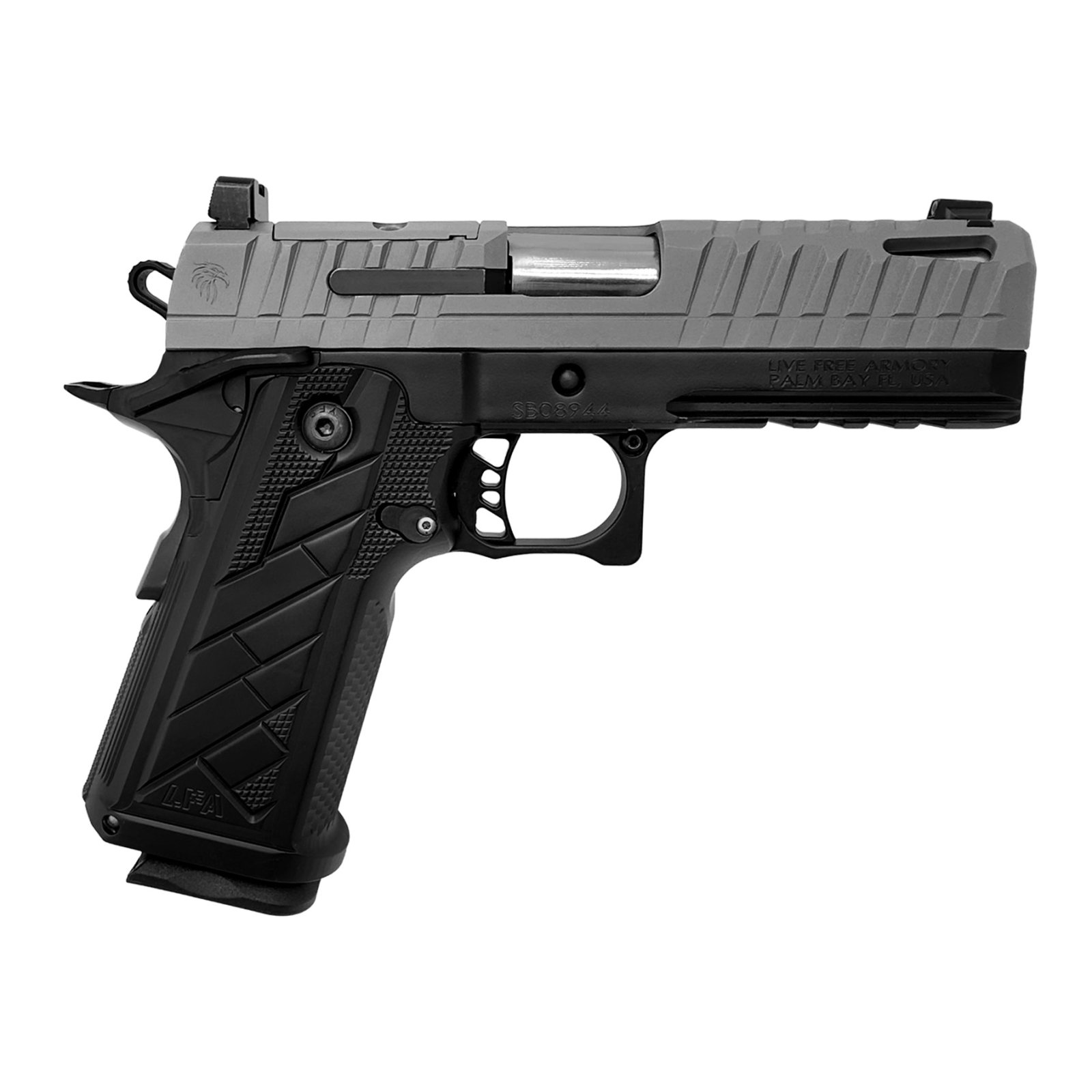 Live Free Armory HG8642-N 9mm 18Rd Optics Ready Gray