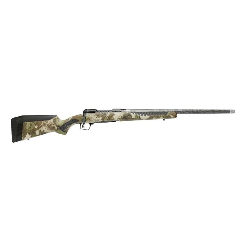 Buy Savage Arms 58021 UltraLite 30-06 Springfield 4+1 22" Carbon Fiber Wrapped Barrel, Black Melonite Rec, Woodland Camo AccuStock online