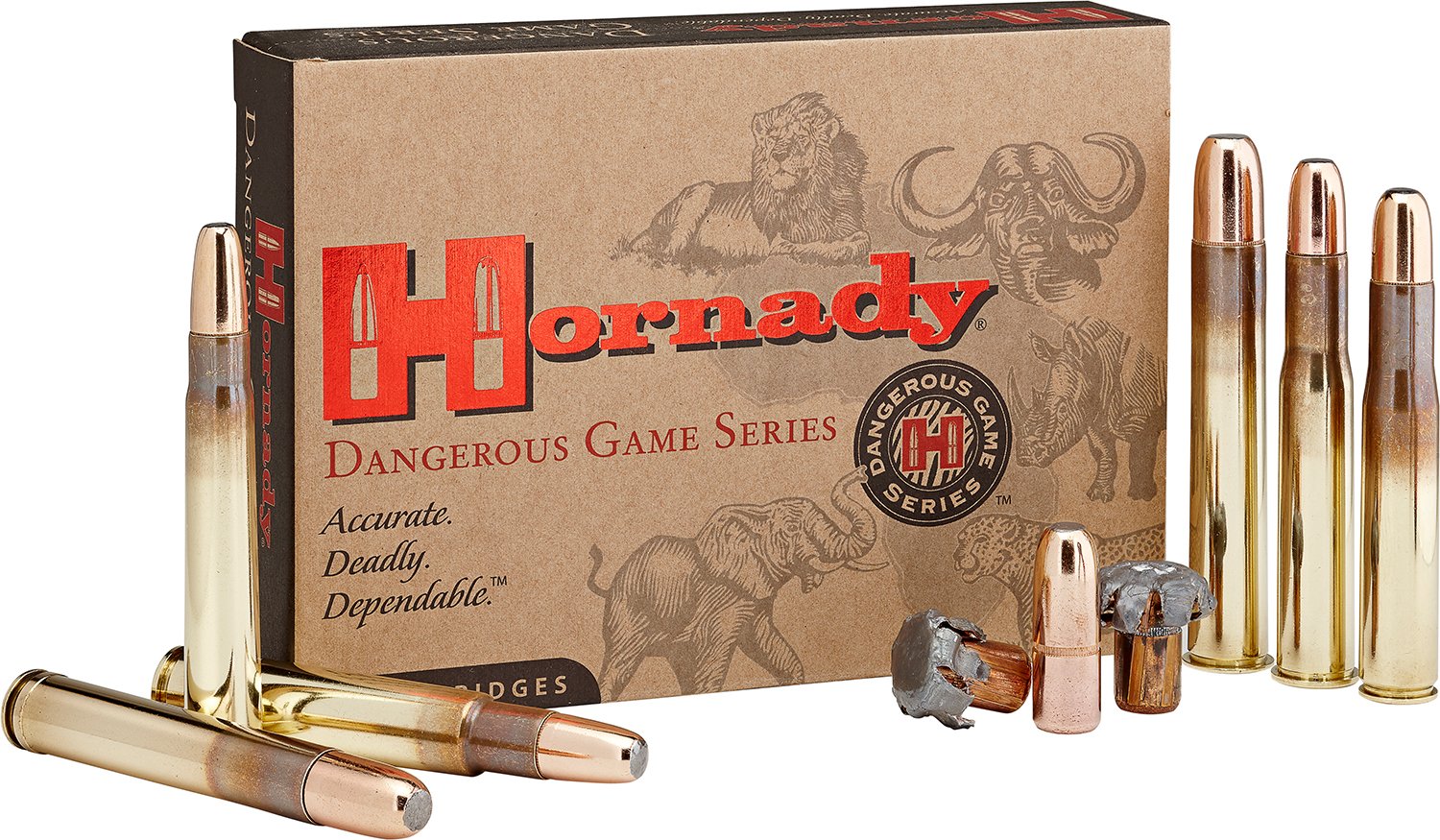 Hornady 82432 .450-400 Nitro Express 400gr DGX Bonded Ammo 20 Rounds
