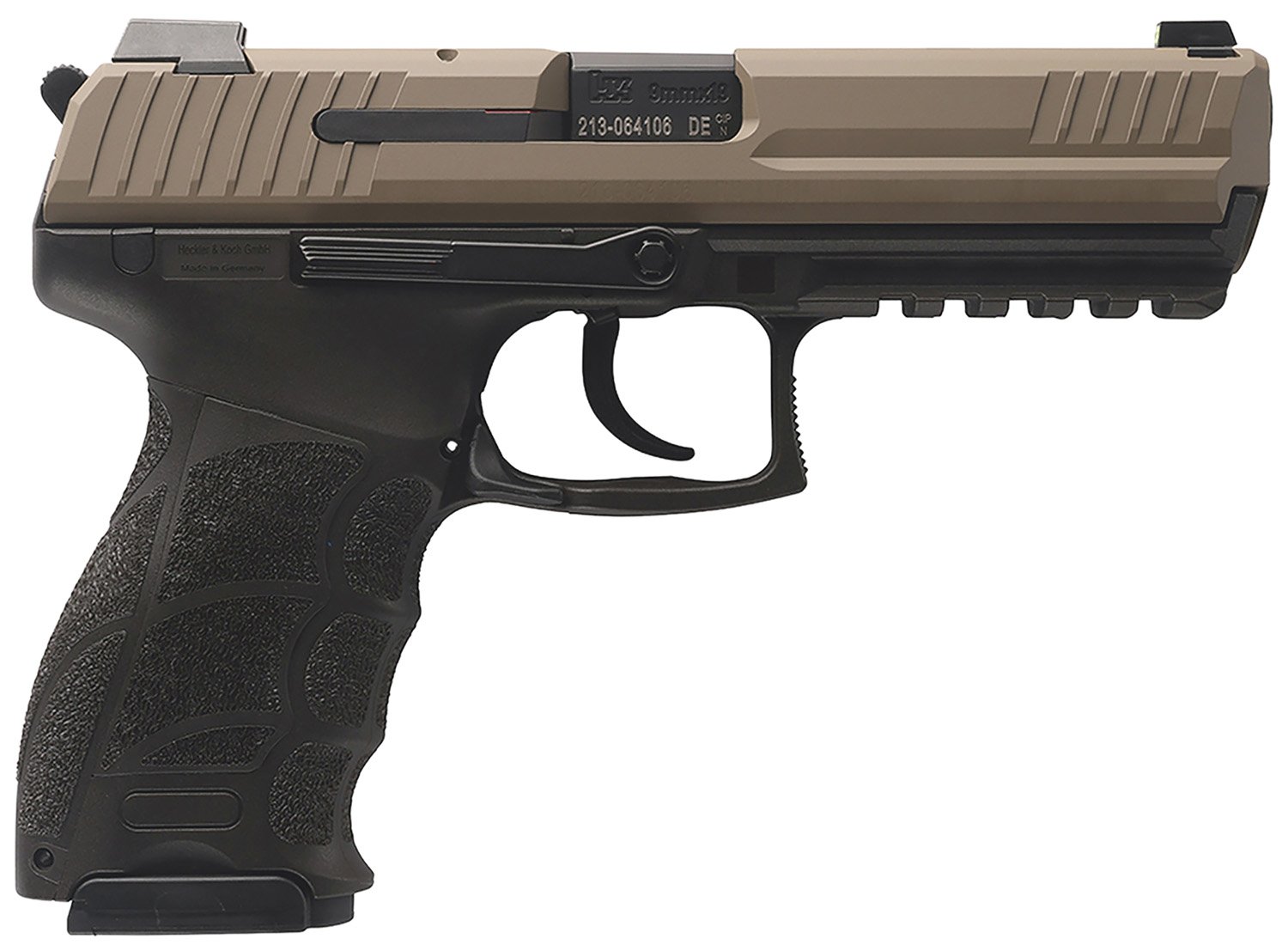 Heckler Koch P30L 9mm 10Rd FDE Tactical Pistol - Heckler & Koch - 9mm Luger (9x19 Parabellum)