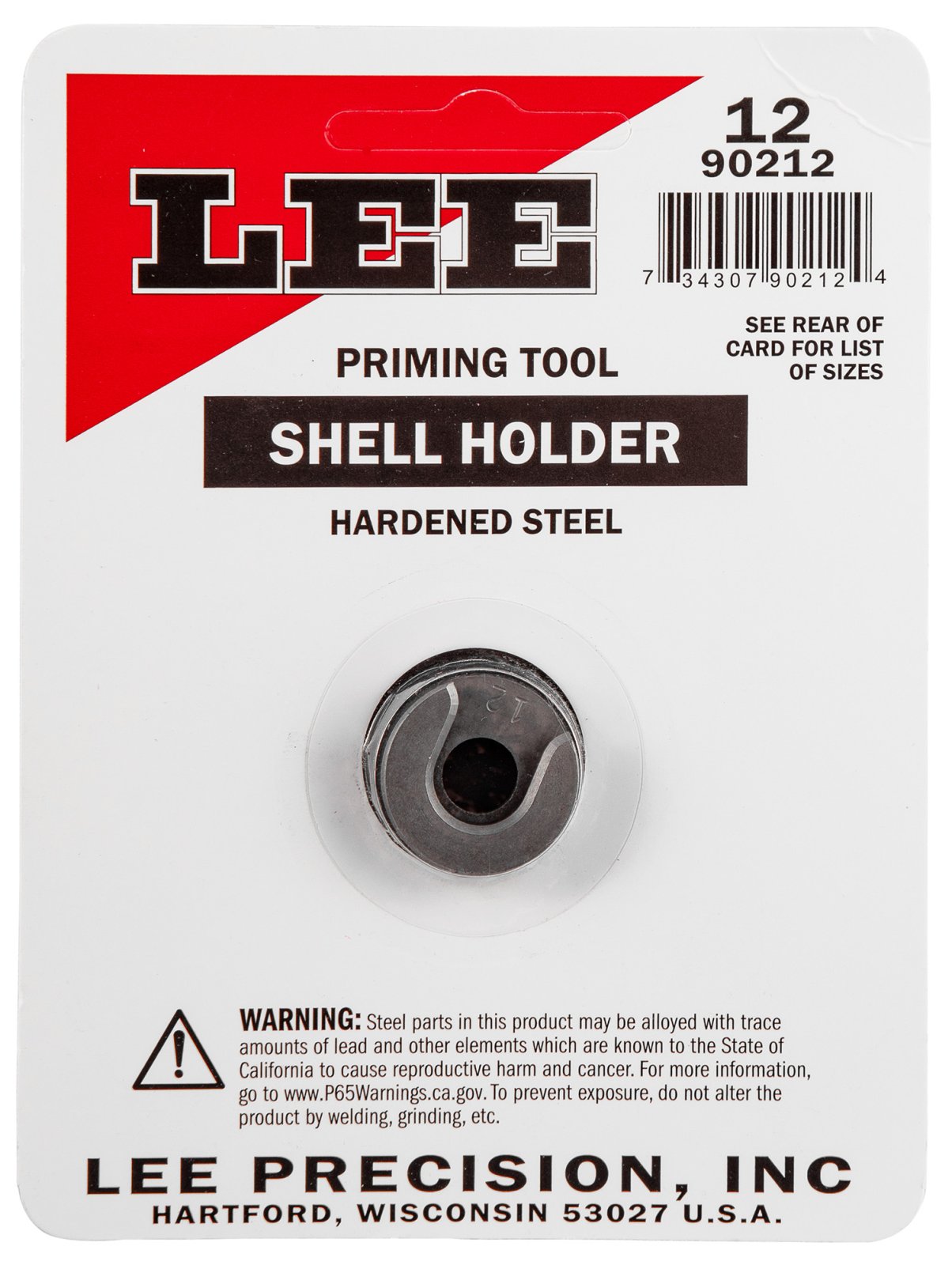 Lee #12 Auto Prime Shell Holder For 7.62X39MM 90212 - Lee Precision - 7.62 x 39 mm Rus