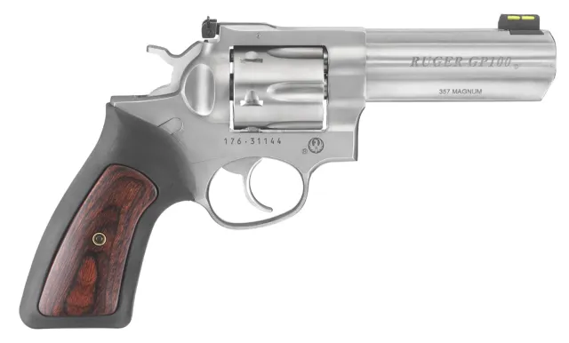 Ruger GP100 1762 Revolver Stainless 357 Magnum/38 Special 4.2" Barrel - Ruger - 357 Magnum | 38 Special for sale at TheGunDock