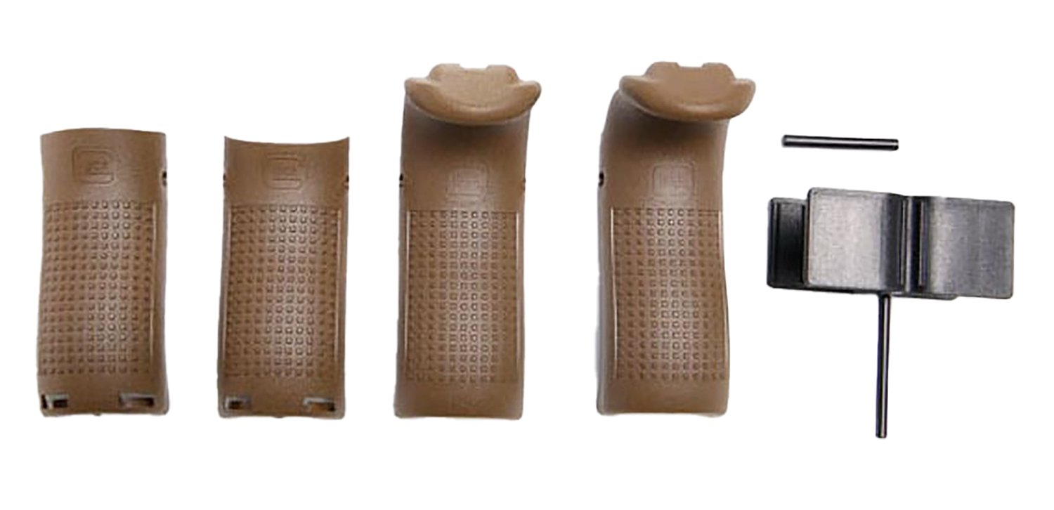 Glock 30873 Dark Earth Polymer Backstrap/Beavertail Set - Glock