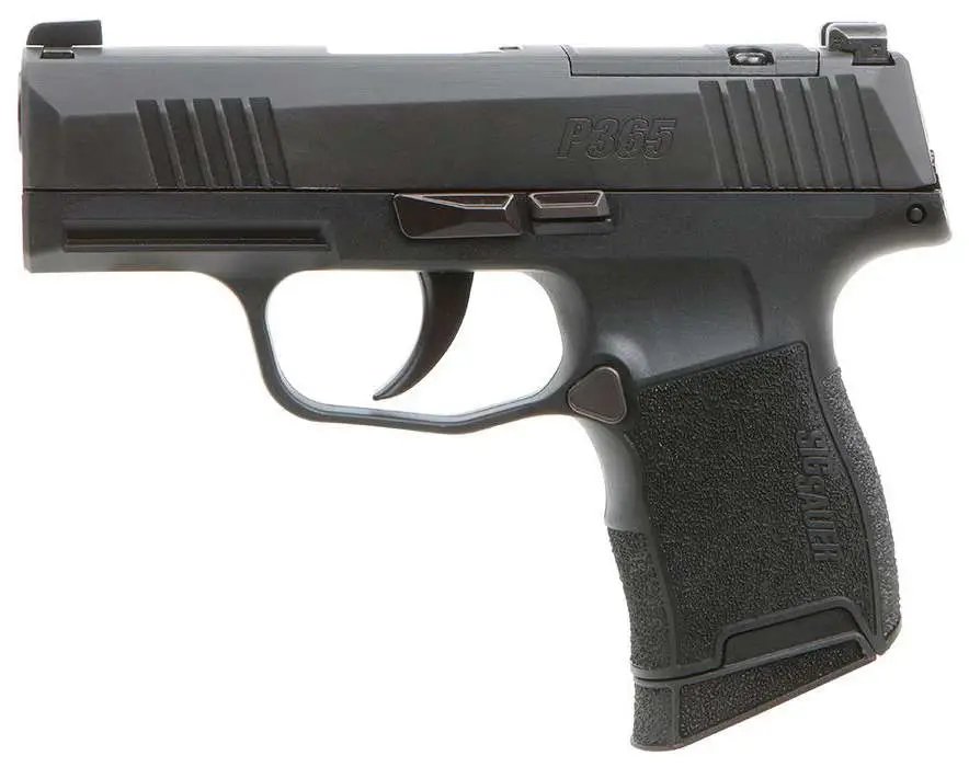Sig Sauer P365-9-BXR3P 9mm 3.1in Black Nitride 10 Round Semi-Auto - Sig Sauer - 9mm