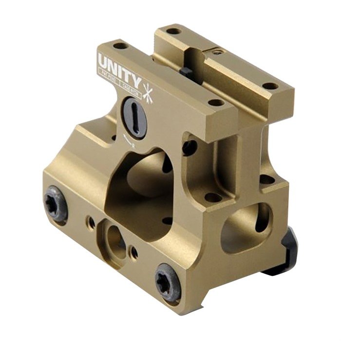 Unity Tactical FST-MROF FAST MRO Mount FDE, 2.26" Height, 3.2 oz
