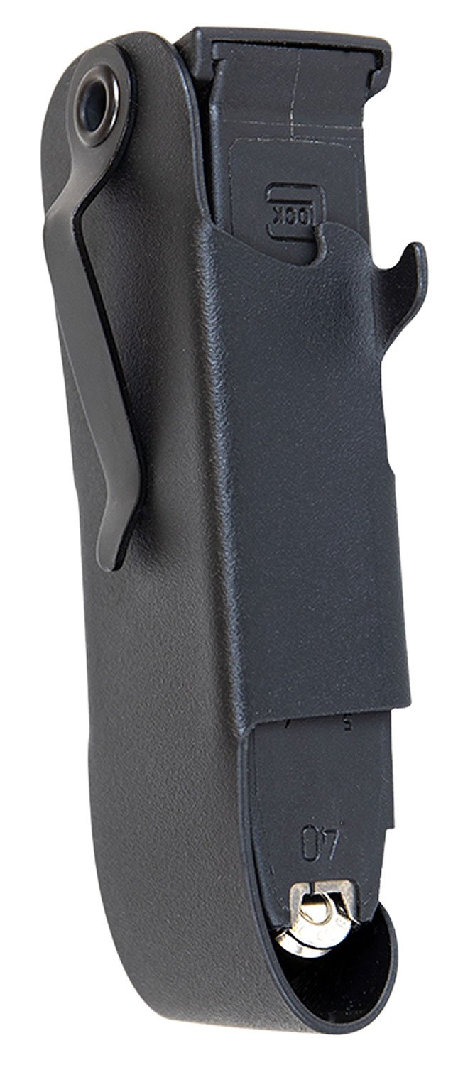 1791 Gunleather TACSNAG105R Snagmag Black Leather Right Hand Belt Clip - 1791 Gunleather - BLACK