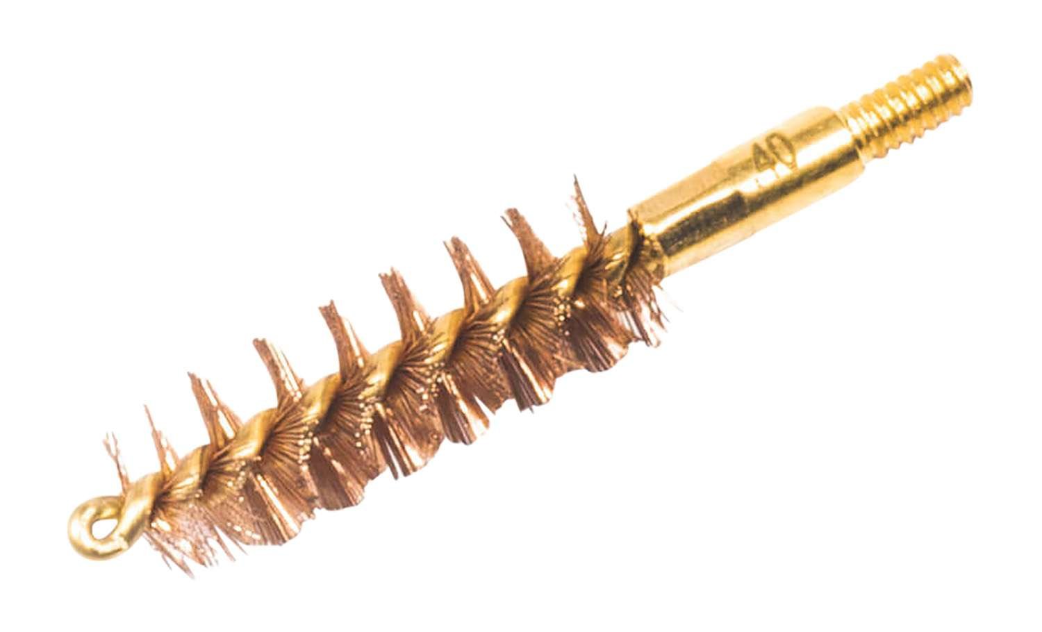Breakthrough PHOSPHORUS BRONZE BRISTLE BORE BRUSH - .40 CAL / 10MM (RETAIL PACKAGING) BT-40PBBB - Breakthrough Clean