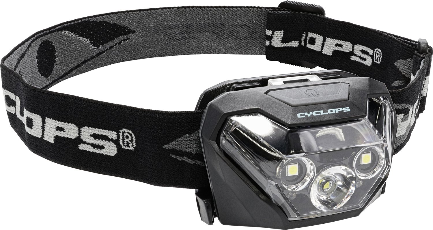 Cyclops CYCHL500 Headlamp 500 Lumens LED Black 75m Range - CYCLP