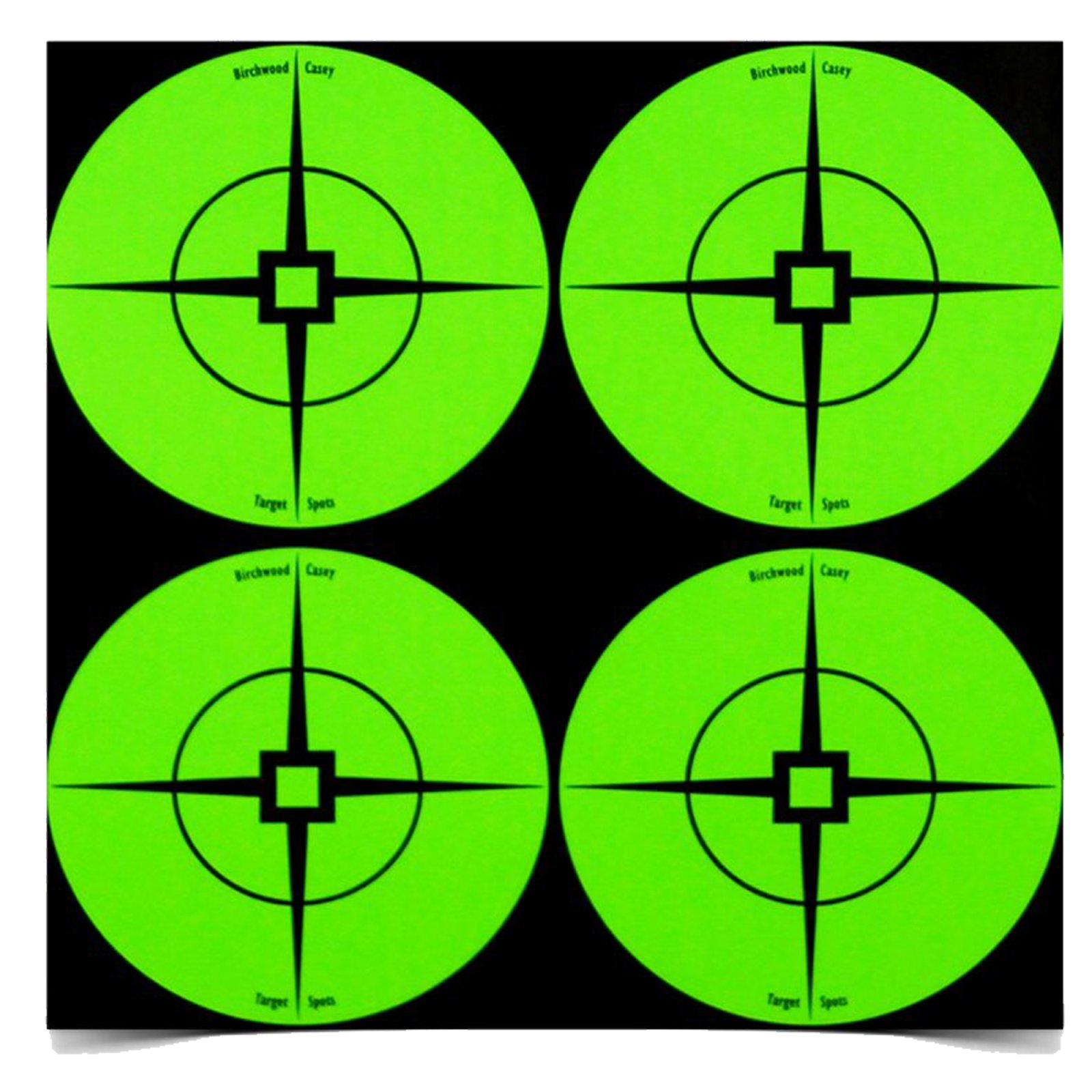 Birchwood Casey Self Adhesive 3" Target Spots Atomic Green 40 Pack - Birchwood Casey - 3"