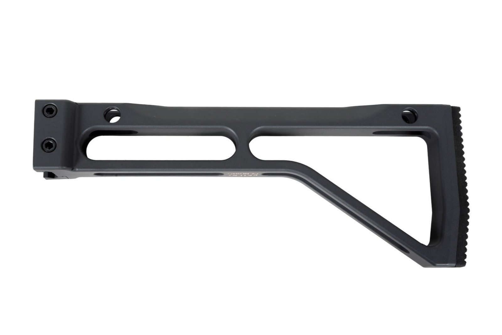 Arsenal CNC Machined Aluminum Tactical Buttstock Assembly 1913 Picatinny Attachment Gray