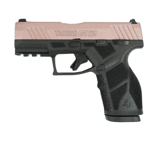 Taurus GX2 Rose Gold Glitter Handgun 9mm Luger 13rd Magazines (5) 3.38 Barrel - Taurus - 9mm Luger for sale at TheGunDock
